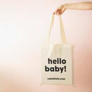 Accesorios - Tote bag hello baby