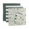 Muselinas para bebé - Pack de 3 muselinas verdes